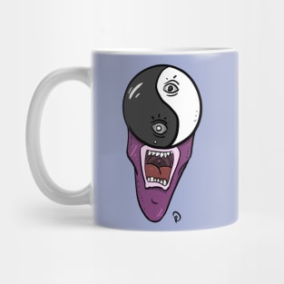 The beast Yin and yang Mug